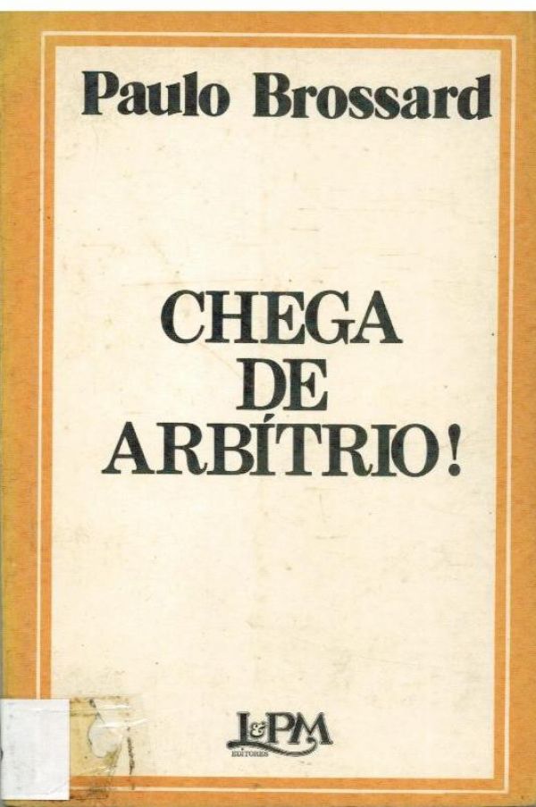 Chega de Arbítrio